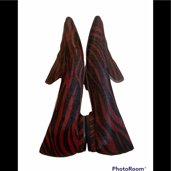 27 Edit by Naturalizer Cowhair Loafer, Sz 6 - Picture 8 of 10